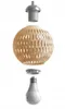 LUXOLAR Pendelleuchte Natural Bambus 4 flammig E27 60 W - Produktbild-Vorschau 3