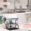 HOMCOM Égouttoir à vaisselle au-dessus de l'évier, séchoir Voir les images du produit 7