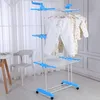 Wäscheständer-Turm 172 cm mit Rollen, Wäscheturm klappbar, Produktbild-Vorschau 7