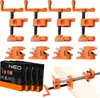 4x Rohrschraubzwinge 3/4" Schraubzwinge für Holzbearbeitung Produktbild-Vorschau 1