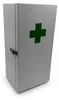 Armadietto farmaceutico Relaxdays, 3 scomparti, A x L x P: Anteprima dell’immagine prodotto 1