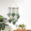Blätter Zimmer Dekor, Wandbehang Wandteppich im Bohème Produktbild-Vorschau 2