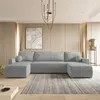 Masseno Ecksofa TESSUN mit Schlaffunktion U-Form, Sofa mit Produktbild-Vorschau 4