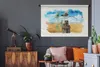 MuchoWow® Wandteppich Wandbehang Vogel - Stange - Strand Produktbild-Vorschau 5