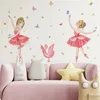 Prinzessin, Schwan, Blumen & Schmetterlinge Wandsticker, Produktbild-Vorschau 4