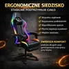 Fotel gamingowy COYOTE LED, ergonomiczny fotel biurowy, Podgląd zdjęcia produktu 2