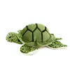 Kuscheltier Schildkröte 25 cm grün liegend Plüschtier Produktbild-Vorschau 2