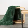 Chlupatá deka Tifany 1 170x210 cm tmavě zelená Náhled obrázku produktu 1