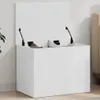 vidaXL Truhe Weiß 60x42x46 cm Holzwerkstoff Produktbild-Vorschau 1