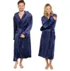 Blumtal Bademantel Damen und Herren - kuschelig weicher Produktbild-Vorschau 1