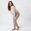 Stretchhose Damen Leo Look leichte Loungehose 40 42 44 Produktbild-Vorschau 3