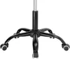 The base of a black office chair with wheels. Náhled obrázku produktu