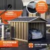 GARDEBRUK® Mähroboter Garage Metall Wetterbeständig Produktbild-Vorschau 3