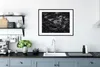 MuchoWow® MuchoWow® Gerahmtes Poster Zebra - Büffel - Braun Produktbild-Vorschau 4