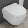 Aqua Bagno Spülrandlose Toilette Wand-WC inkl.abnehmbaren Produktbild-Vorschau 3