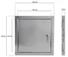 ADGO - Revisionsklappe 40x40 Revisionstür, Metall - Produktbild-Vorschau 8