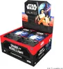 A booster box of Star Wars Unlimited Spark of Rebellion trading cards, displayed at an angle. Produktbild-Vorschau