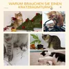 PawHut Kratzbaum mit Katzenhöhle Hängematte XXL Katzenbaum Produktbild-Vorschau 7