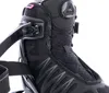Close-up of the side of a black inline skate, showing lacing system and buckle. Podgląd zdjęcia produktu