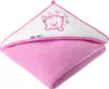 Babyhandtuch 100x100 Akuku rosa mit Tiger Produktbild-Vorschau 1