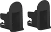 Two black plastic car seat booster attachments are shown against a white background. Náhľad obrázku produktu