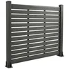 Floordirekt WPC Sichtschutzzaun Milos 180x180 cm Anthrazit Produktbild-Vorschau 1