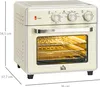 HOMCOM Minibackofen mit Umluft 20L Mini Ofen mit Backblech, Produktbild-Vorschau 2
