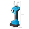 Akku Astschere Elektrische Gartenschere,0-40 mm Produktbild-Vorschau 9