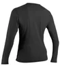 O´neill Wetsuits Basic Skins Sun Langarm-rashguard Schwarz Produktbild-Vorschau 3