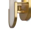 Applique, metallo, marmo, oro, H 29,5 cm Anteprima dell’immagine prodotto 3