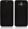 Two views of a black smartphone case, one showing the front and the other the back with camera lenses. Produktbild-Vorschau