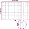 vidaXL Clôture Euro, 0,8 x 25 m, fer revêtu de PVC, vert Voir les images du produit 8