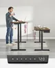 VASAGLE Höhenverstellbarer Schreibtisch elektrisch, mit Produktbild-Vorschau 3