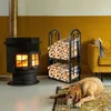 Jopassy Kaminholzregal Kaminholzständer Brennholzregal Produktbild-Vorschau 6