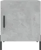 vidaXL Nachttisch Betongrau 40x40x50 cm Holzwerkstoff Produktbild-Vorschau 6