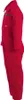 A red jumpsuit is shown from the side. Produktbild-Vorschau