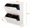 Mymai Mülleimer, Mülltrennschrank 4-fach aus MDF, Produktbild-Vorschau 6