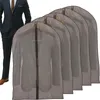 5x pokrowiec na odzież garnitur 60x90 szary wodoodporny Podgląd zdjęcia produktu 1