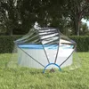 vidaXL Bazénová kopule kulatá 315x158 cm PVC Náhled obrázku produktu 2