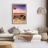 Gerahmtes Poster - Schwarzer Rahmen - Meer Strand Düne - Produktbild-Vorschau 7