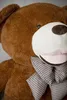 Orsacchiotto Gustaw Grande XXL (Marrone, 130 cm) Amigo - Anteprima dell’immagine prodotto 3