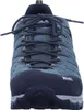 A close-up front view of a hiking shoe. Produktbild-Vorschau