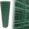 A roll of green wire mesh fencing is shown against a white background, with a close-up view of the mesh on the right side. Produktbild-Vorschau
