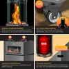 KESSER® Gasheizstrahler 4/8 kW Gas Piezozündung Heizung + Produktbild-Vorschau 3