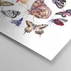 Bilder auf glas - Schmetterlinge Illustration Bunt Flügel - Produktbild-Vorschau 5