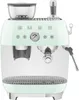 SMEG EGF03PGEU Espressomaschine mit Mahlwerk pastellgrün Produktbild-Vorschau 1
