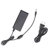 A black power adapter with two cords and a plug, isolated on a white background. Podgląd zdjęcia produktu