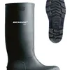 A black Dunlop boot and its sole are shown against a white background. Náhled obrázku produktu