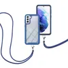 Samsung Galaxy S21 Plus Handykette Hülle, Transparente TPU Produktbild-Vorschau 2