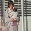 BabyBjorn, portabebés MINI 3D JERSEY, color beige claro, Vista previa de la imagen del producto 6